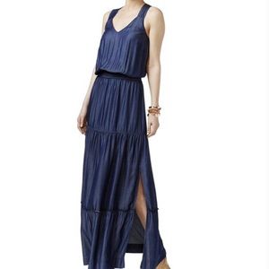 INC Tiered Strappy Maxi Dress